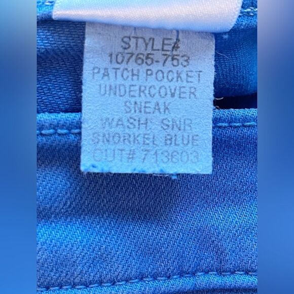 Mother The Patch Pocket Undercover Sneak Snorkel Blue size 24. NWT - Picture 12 of 15